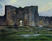 Queens Gate at Aigues-Mortes Frederic Bazille